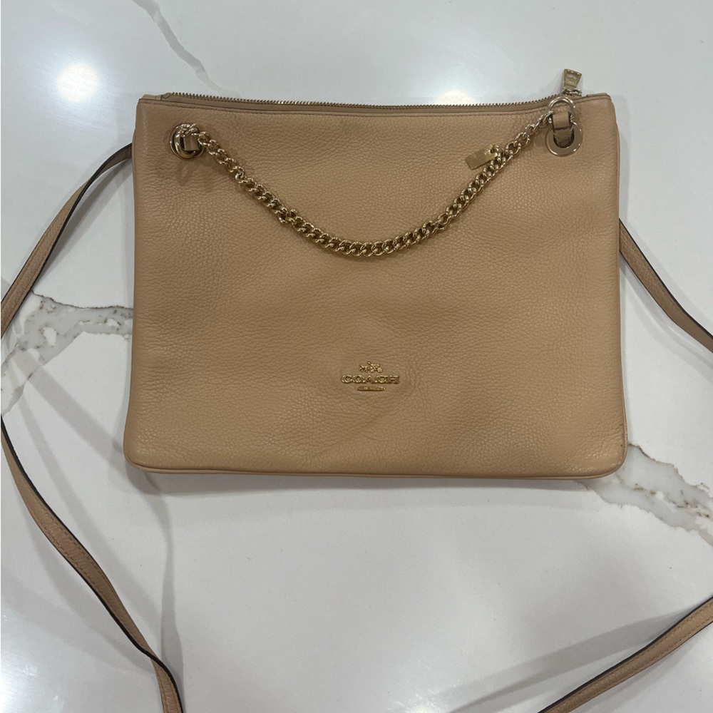 Coach Gold Chain Crossbody Bag